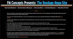 Desktop Screenshot of boundandgagged.us