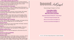 Desktop Screenshot of boundandgagged.net
